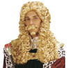 Kráľovská parochňa s fúzmi, blond